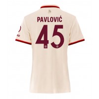 Maglie da calcio Bayern Munich Aleksandar Pavlovic #45 Terza Maglia Femminile 2024-25 Manica Corta